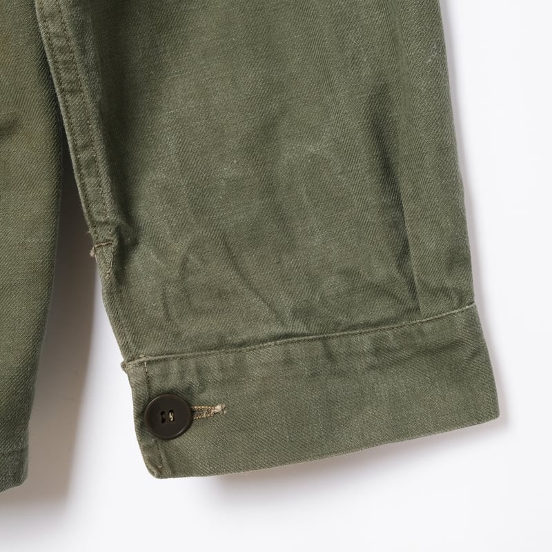 50s French Army Olive Green Work Jacket 1 | Ugl