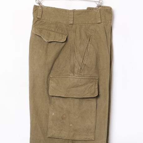 French Army M47 Trousers Early 比翼 Metal Button Size 21