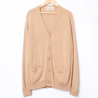 70s JOHN SMEDLEY Wool Cardigan（Made in England）