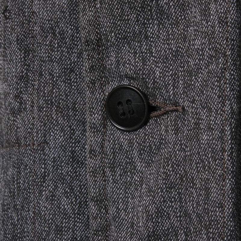 40-50s French Vintage Black Chambray Atelier C 40-50s French Vintage Black Chambray Atelier C