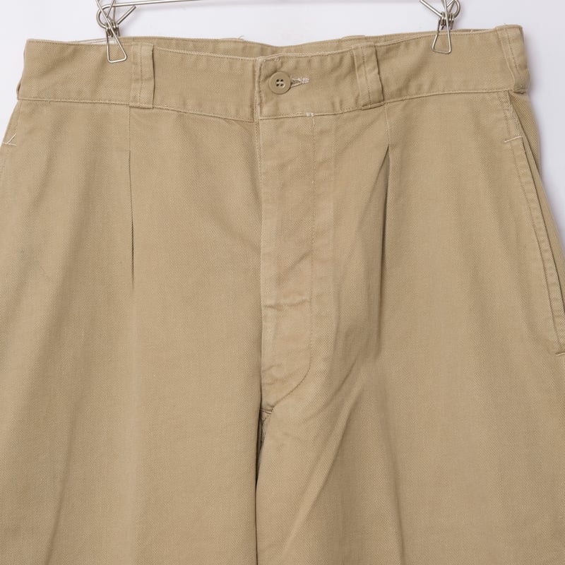 French Army M52 Trousers Late Size 32 (1 tuck）