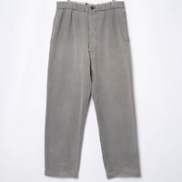 40-50s  France Vintage Cotton Pique Trousers 2