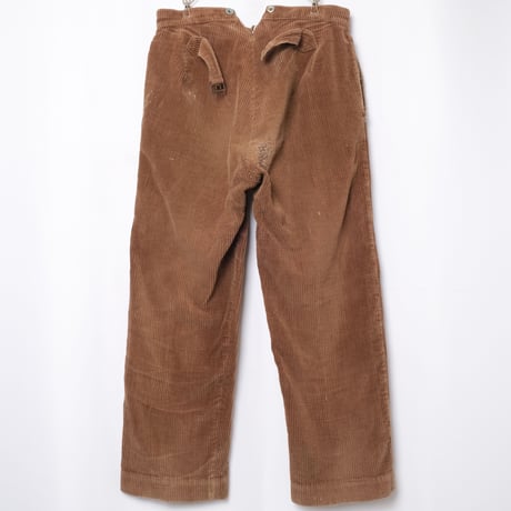 30-40s  French Vintage Corduroy Trousers 2