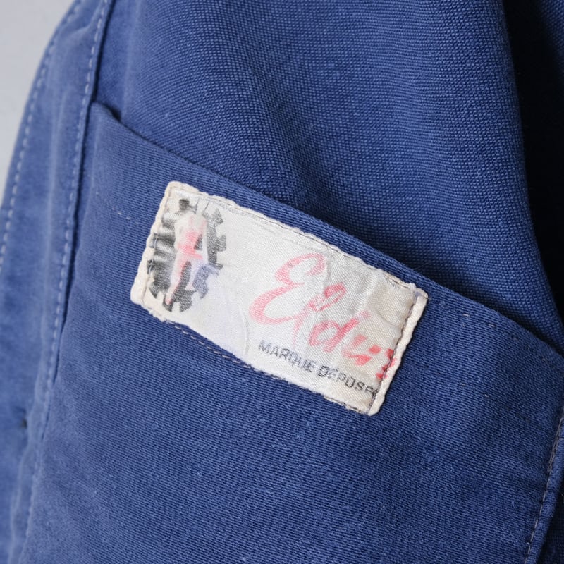 40-50s ELDUR Blue Moleskin Jacket | Ugla パンと古着と本 40-50s ELDUR Blue Moleskin Jacket | Ugla パンと古着と本
