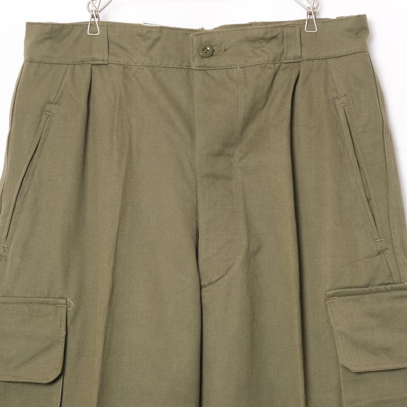1950s Vintage French Military Army M47 Cargo Pants Heavy