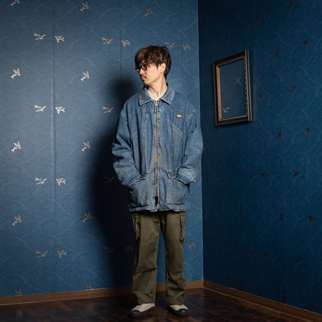 80-90s Vintage adidas Denim Blouson