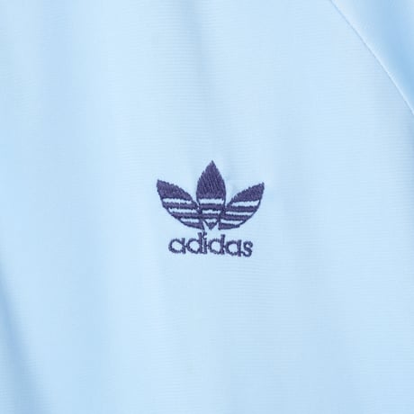 70s Vintage adidas Ventex ATP Track Jacket Light Blue (Made in France)