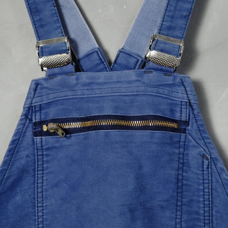 40-50s Le Mont St Michel  French Work Overalls Size 40
