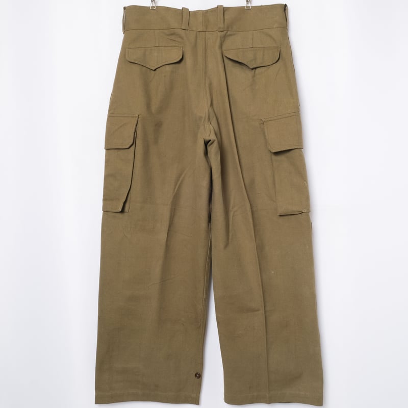 50s M47 前期 比翼タイプ French military French Army M47 Trousers Early 比翼 Size 25-2 | U