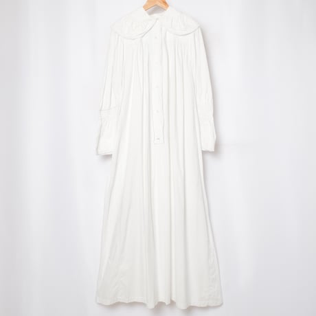 France Antique Cotton Night Dress 2