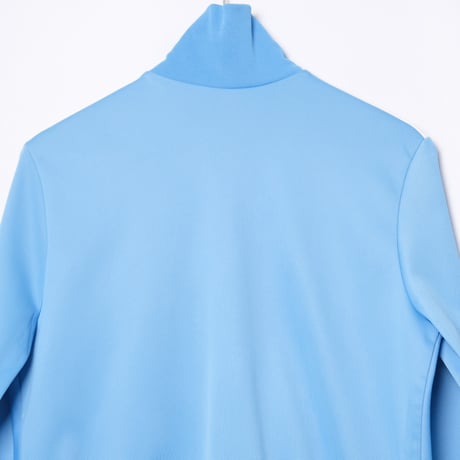 70-80s Vintage adidas Ventex Track Jacket Light Blue × White Bordeaux Line (Made in France)