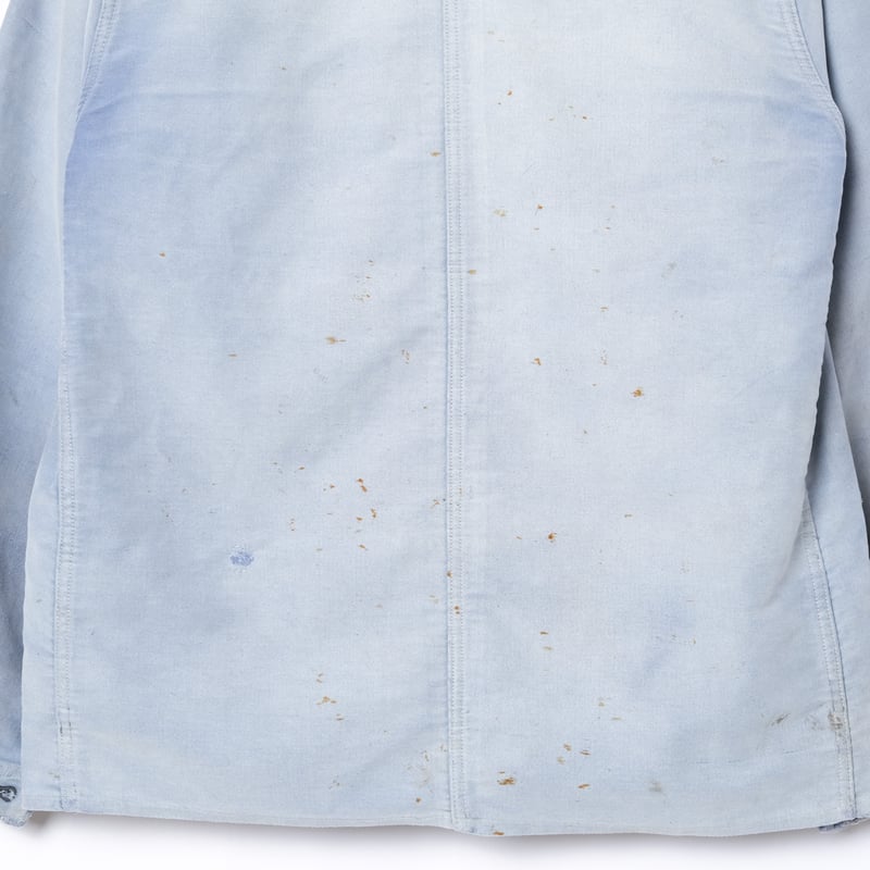 50s ブルーモールスキンジャケット 46サイズ ユーロヴィンテージ 50年代 50s Mont Kemmel ブルー モールスキン ユーロワーク