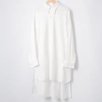 40-50s France Vintage ConChon Quinette JAPONIA Silk Dress Shirt