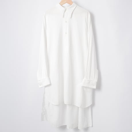 40-50s France Vintage ConChon Quinette JAPONIA Silk Dress Shirt