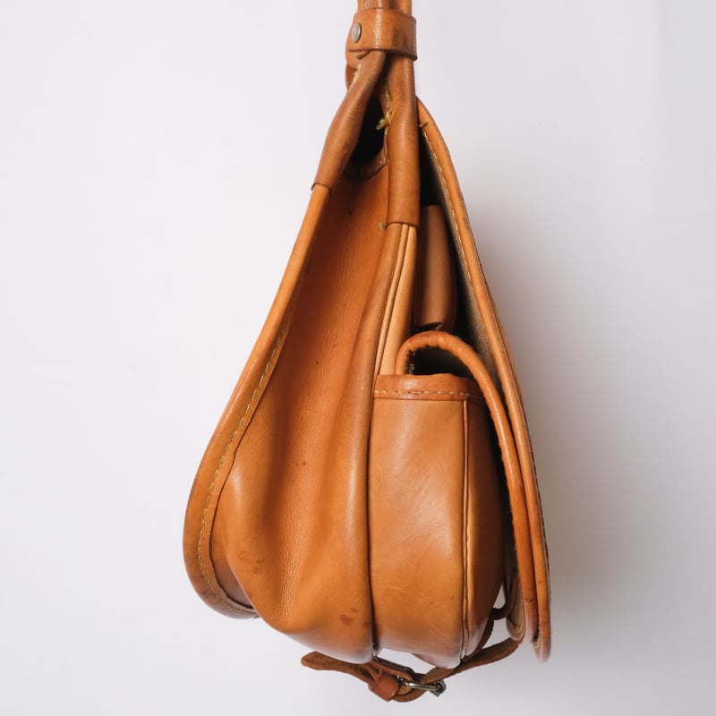 France Vintage Leather Hunting Bag | Ugla パンと古着と本