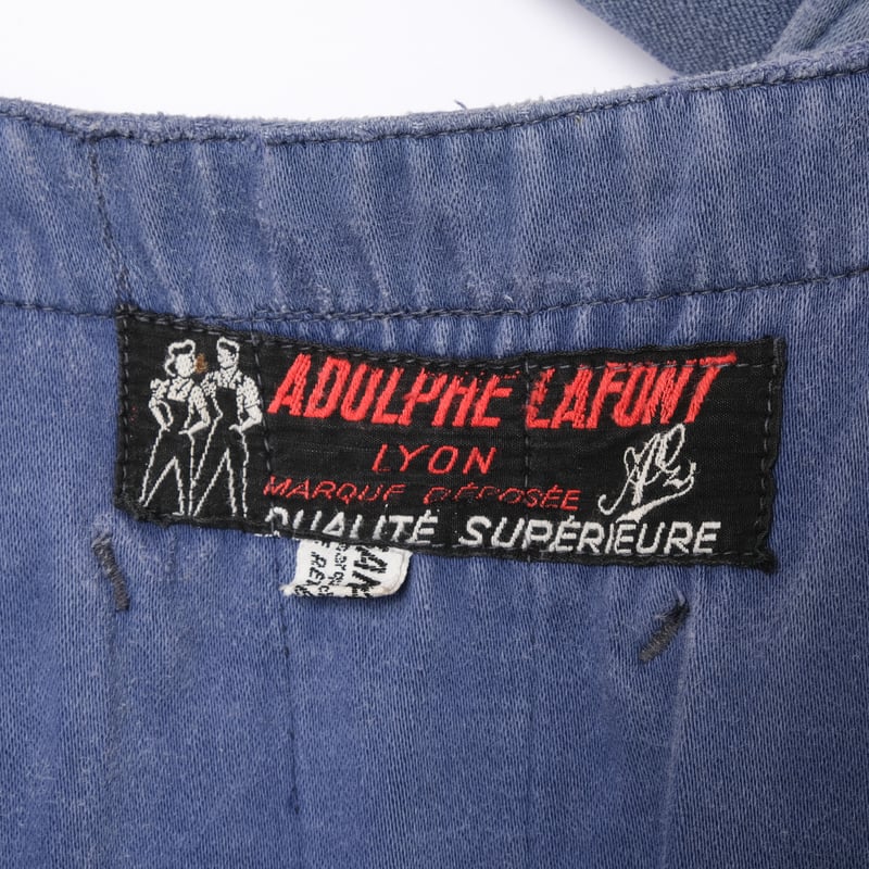 40s-50s France Vintage Adolphe Lafont Blue Mol