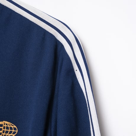 60s Vintage adidas Ventex Track Jacket Late World Mark Navy (Made in France)
