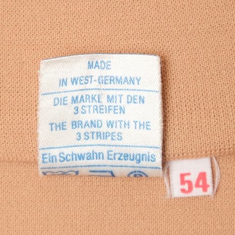 70-80s Vintage adidas Knit Jacket CLUB (Made in West Germany)