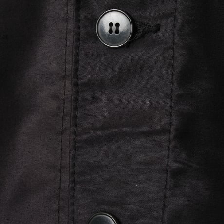 40-50s  Dumont d'Urville Black Moleskin Jacket Dead Stock