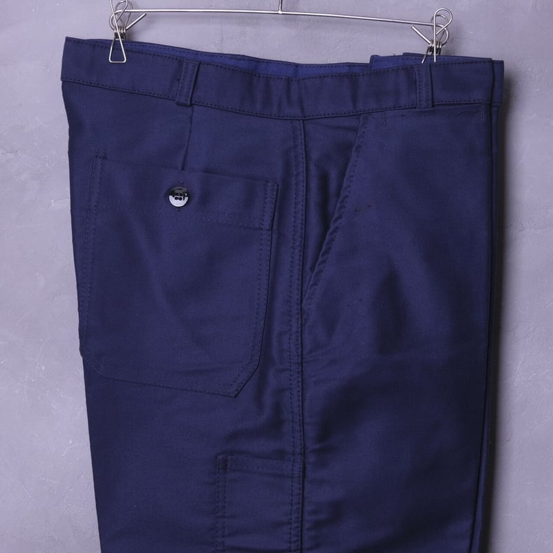 60s-70s Dolmen Moleskin Work Trousers Dead Stoc
