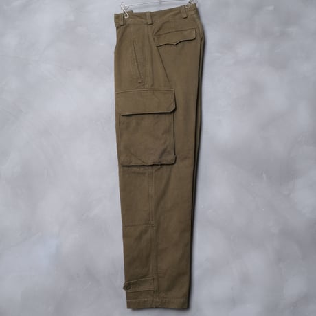 French Army M47 Trousers Late Brown Size21  Used