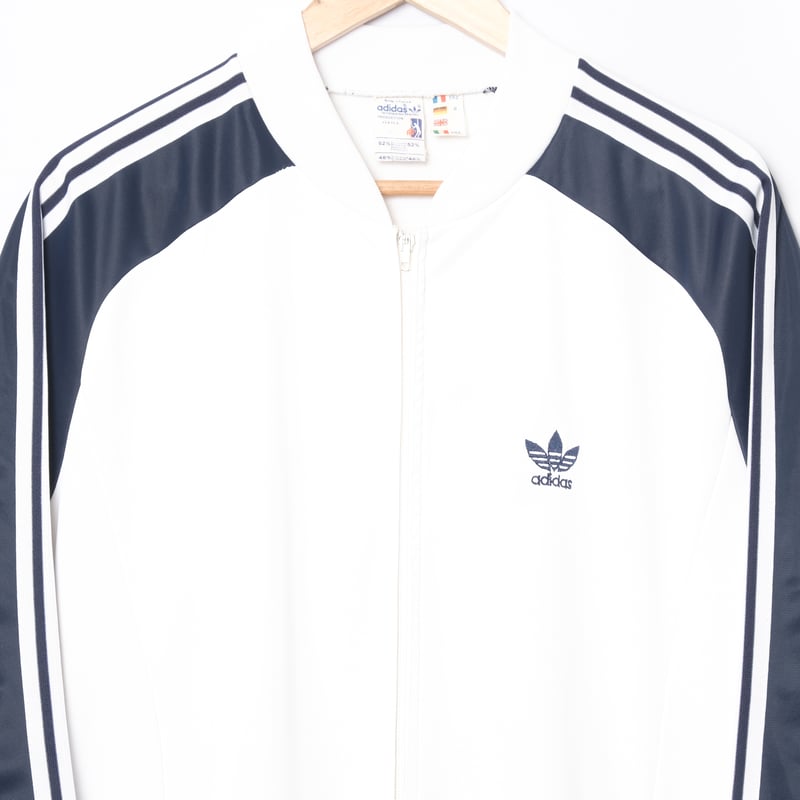 70-80s Vintage adidas ATP Track Jacket White ×