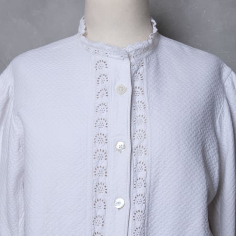 Germany Antique  Cotton Pique Cardigan