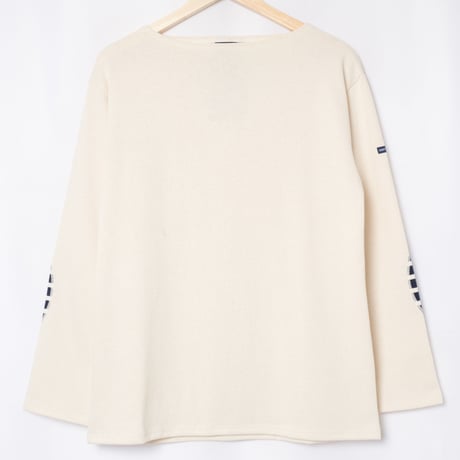SAINT JAMES OUESSANT "ELBOW PATCH" (Ecru)