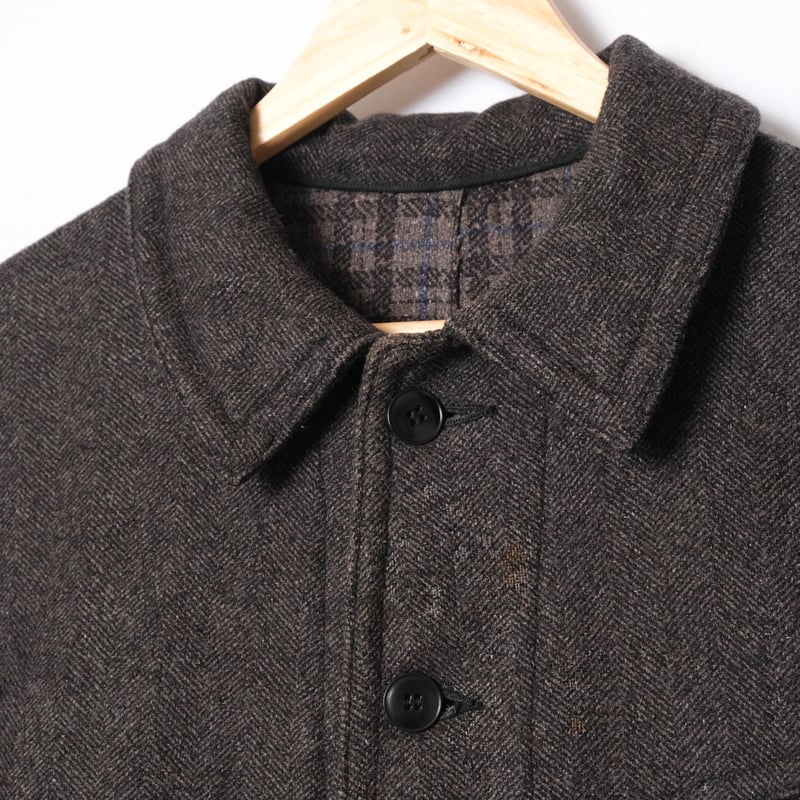 40s french wool farmers tailored jacket 【公式通販】