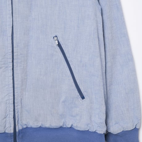70-80s LACOSTE Reversible Cotton Blouson Light Blue（Made in France）