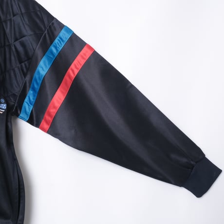 80s Vintage adidas Ventex Track Jacket Navy America logo（Made in France) 186