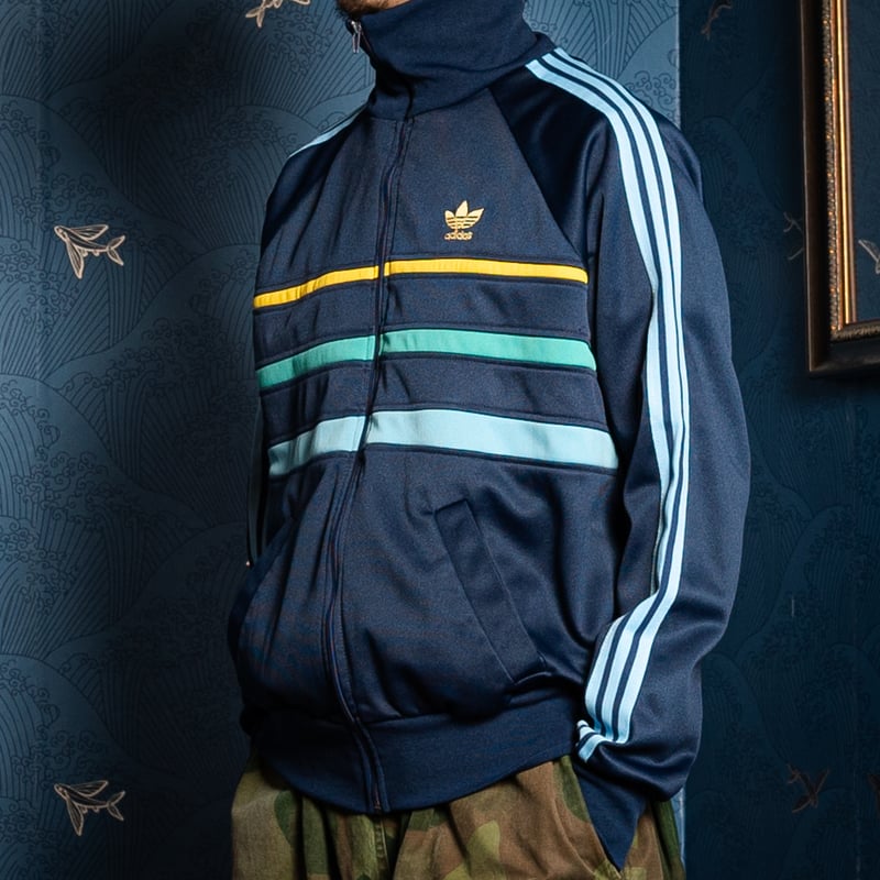adidas70s　ventex France　ヴィンテージトラックジャケットＬ 70-80s Vintage adidas Ventex Track Jacket Model