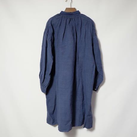 1900s Indigo Linen Grand pere Blue