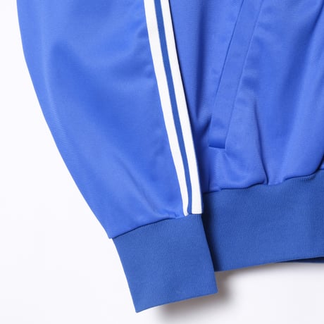 70-80s Vintage adidas Track Jacket Model First Blue × White (Made in England)