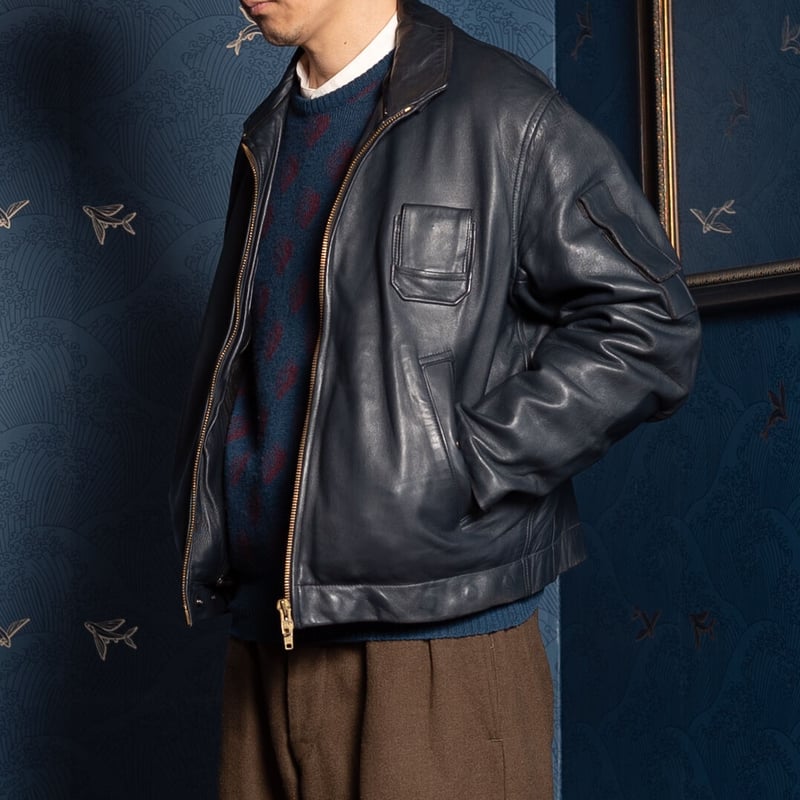 【SPECIAL】French Leather Pilot Jacket SPECIAL】French Leather Pilot Jacket