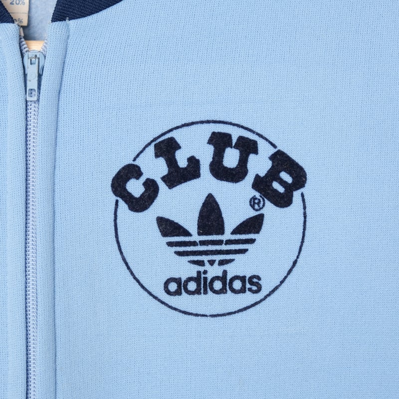 70s-80s Vintage Ventex CLUB adidas Collarless T