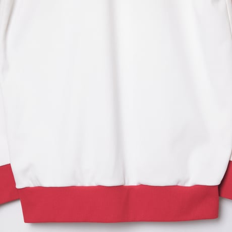 70s Vintage adidas Ventex Track Jacket White × Red (Made in France)