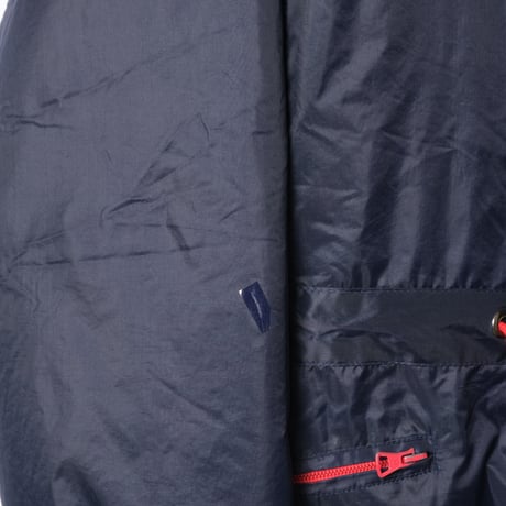 80s Vintage adidas Ventex Nylon Coat Navy × Red (Made in France)