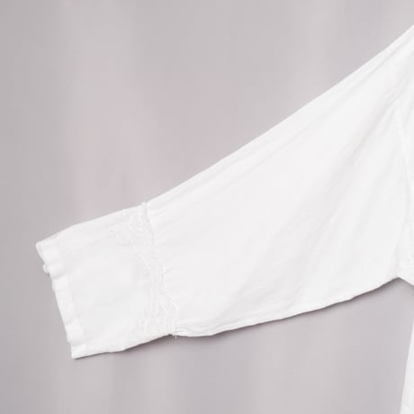 Early 1900s France  Antique Cotton Church Smock