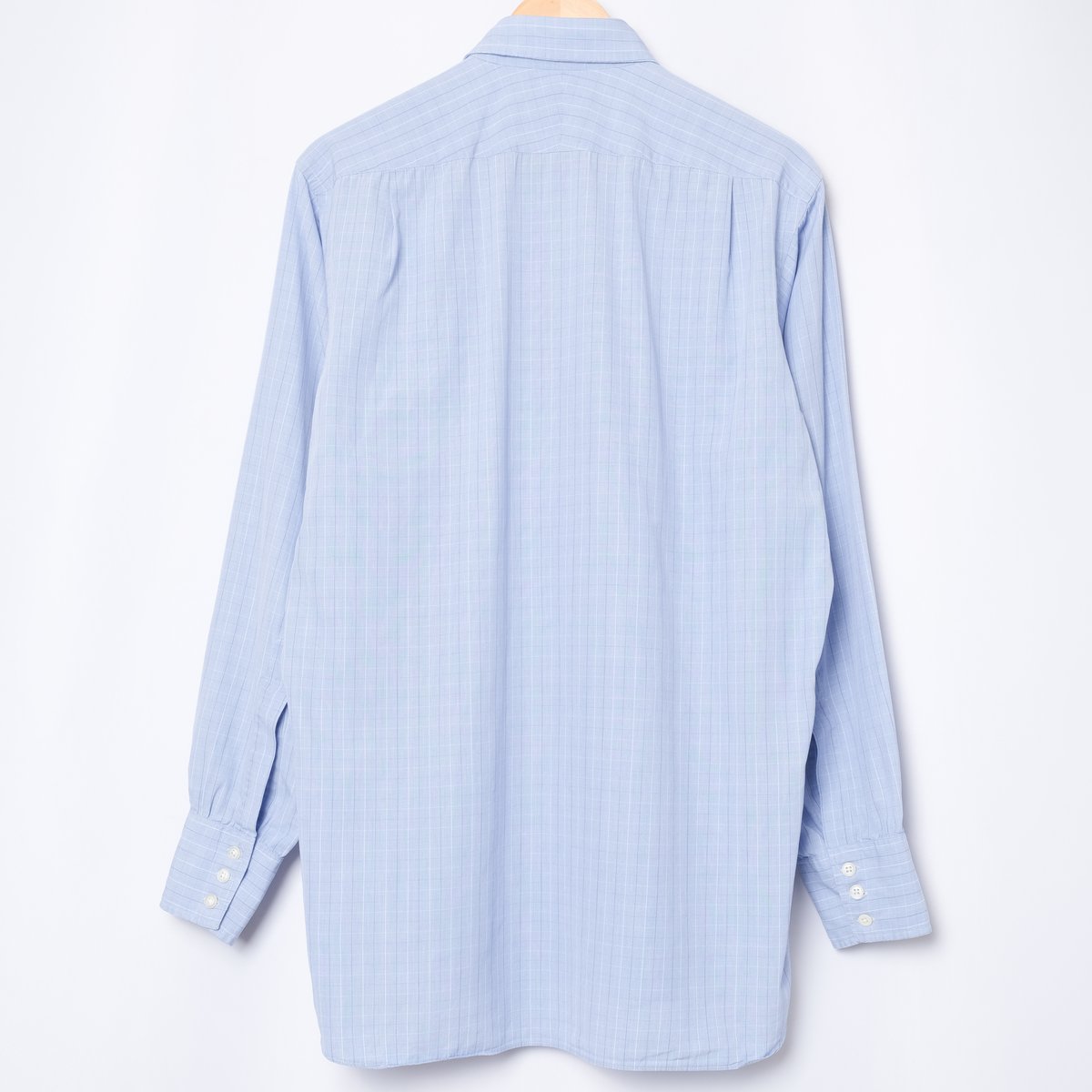 90s Turnbull&Asser Sea Island Cotton Checked sh
