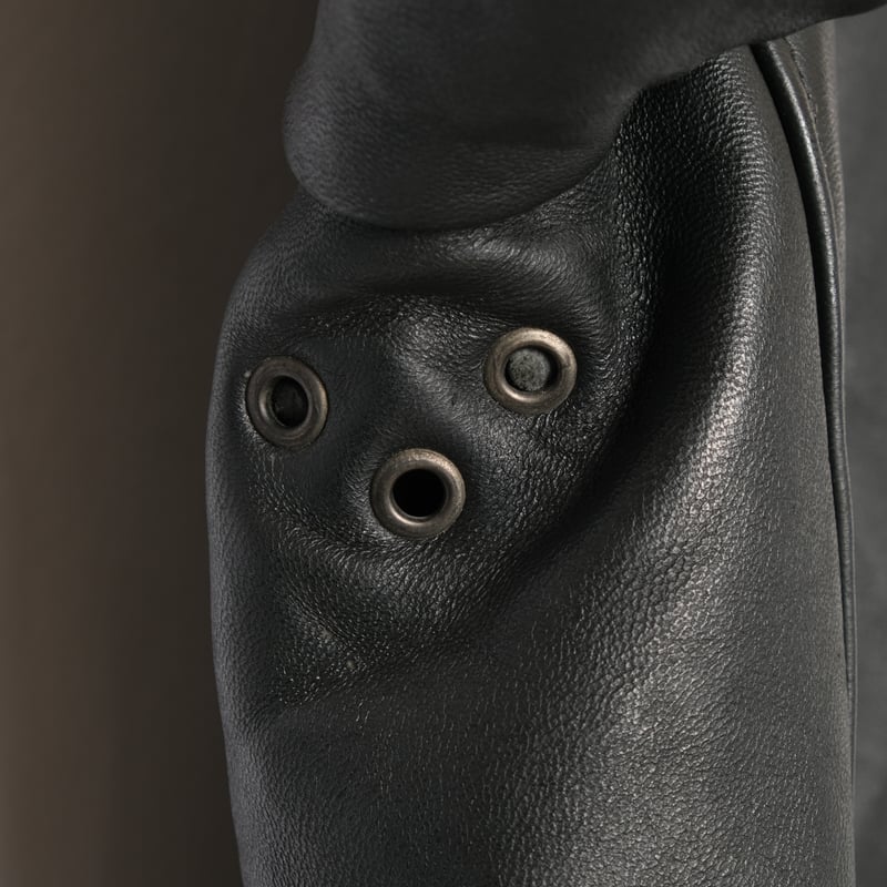 80s France Vintage Leather Jacket (Corbusier Ja