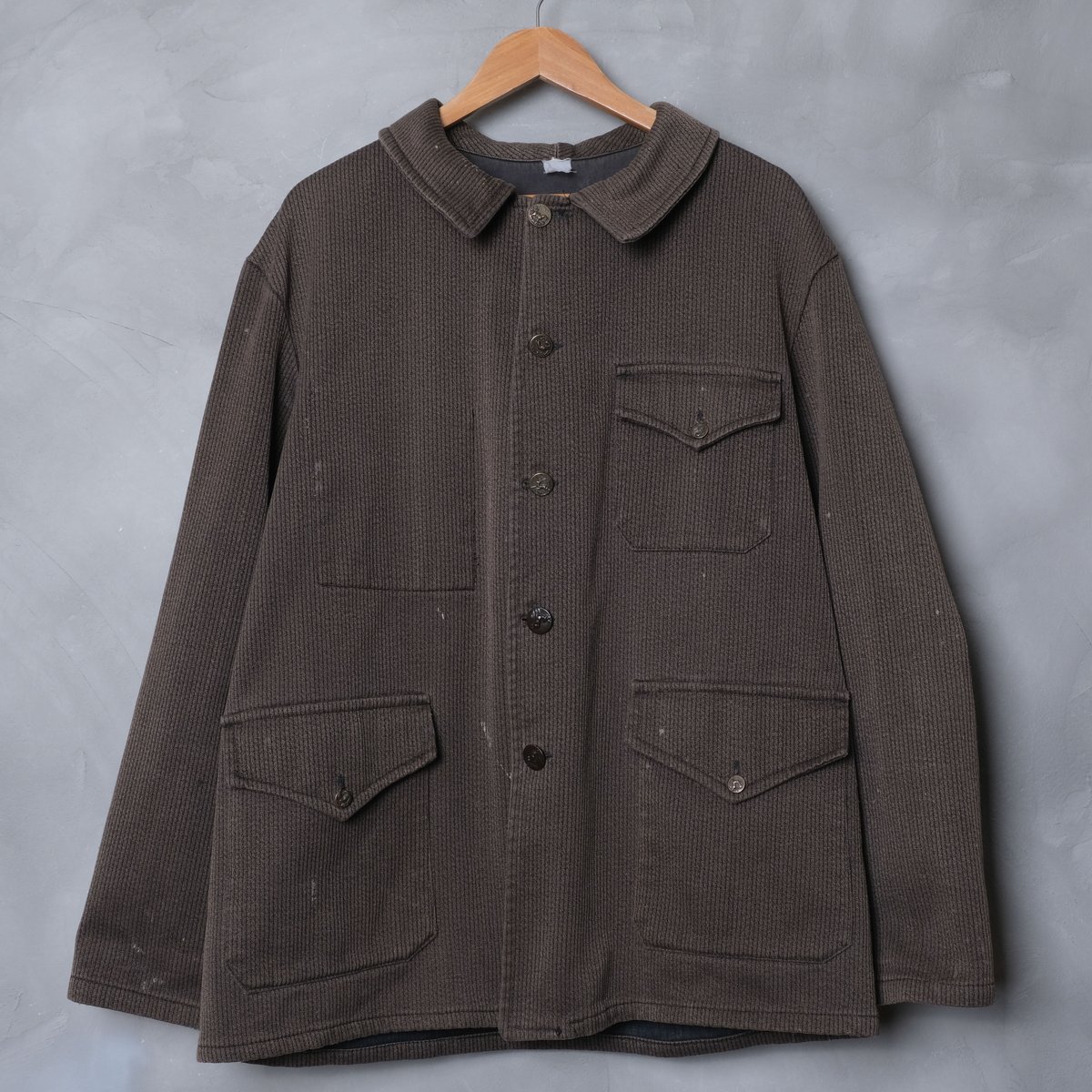 60s French Vintage Pique Hunting Jacket | Ugla 60s French Vintage Pique Hunting Jacket | Ugla