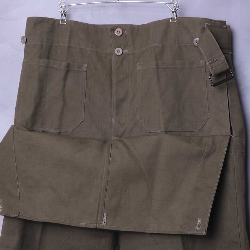 French Army M38 Motorcycle Wood Button Trousers