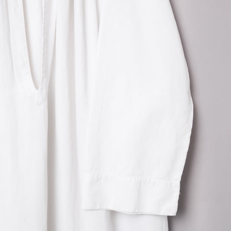 Early 1900s France  Antique Cotton Church Smock