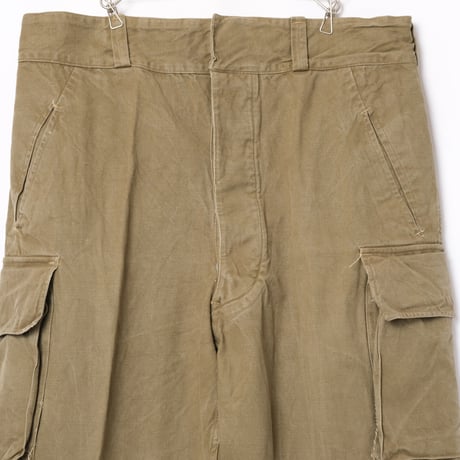 French Army M47 Trousers Early 比翼 Metal Button Size 15-3