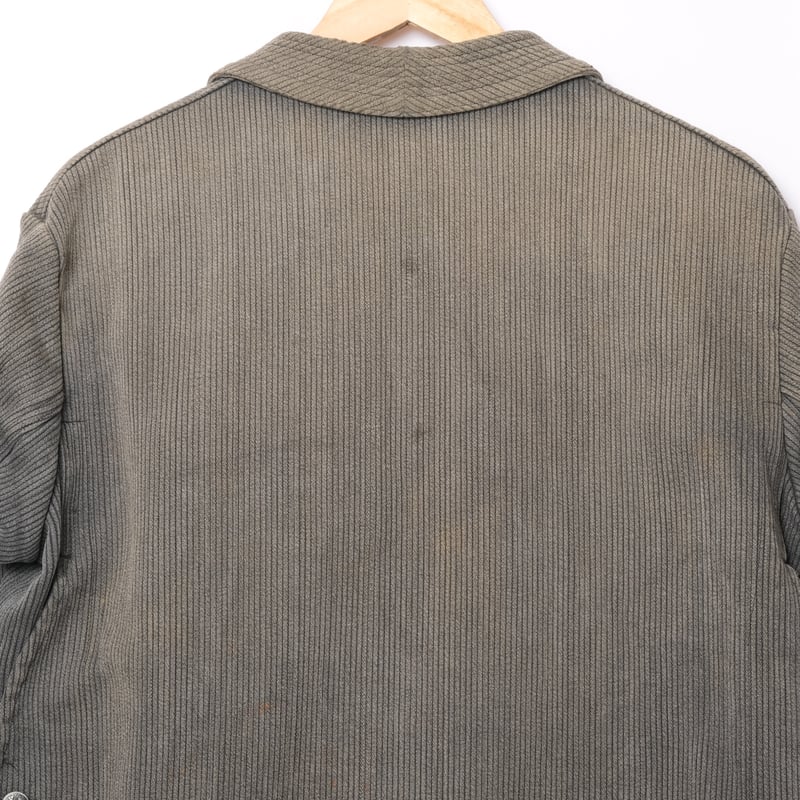 30s 40s フランス　サック テーラード ジャケット ピケ 30-40s France Vintage EGAN Cotton Pique Hunting