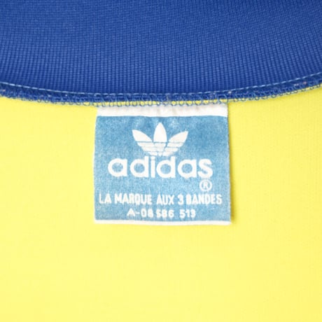 70−80s Vintage adidas Ventex Track Jacket Yellow × Blue