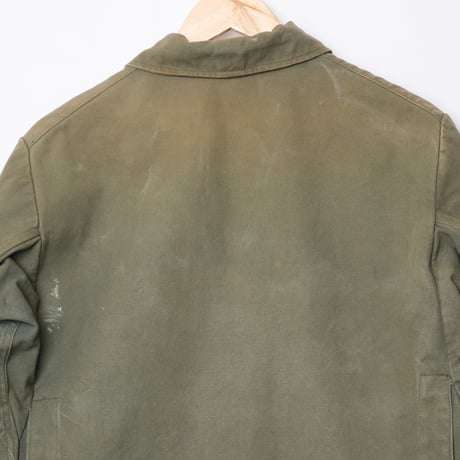 60s French Vintage  Dumont d`urville  Canvas Hunting Jacket