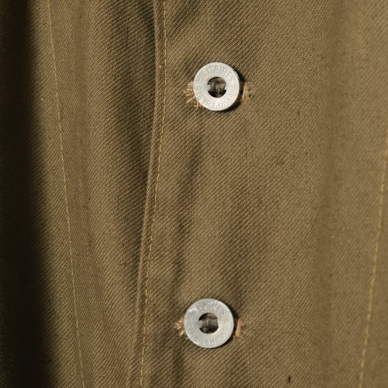French Army M38 Bourgeron Jacket Metal Button | French Army M38 Bourgeron Jacket Metal Button |