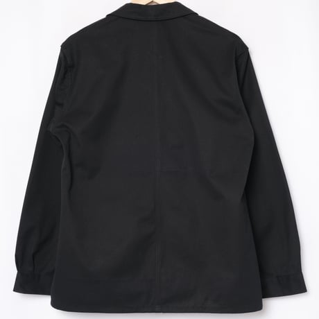 60s France Vintage ZVTT Black HBT Work Jacket Dead Stock